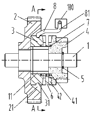 Motorcycle engine electrical starting structure