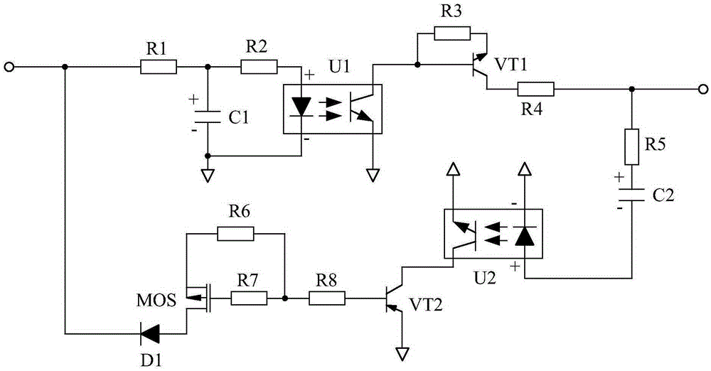 Inductor voltage reduction drive type eddy current retarder control system based on bias amplification