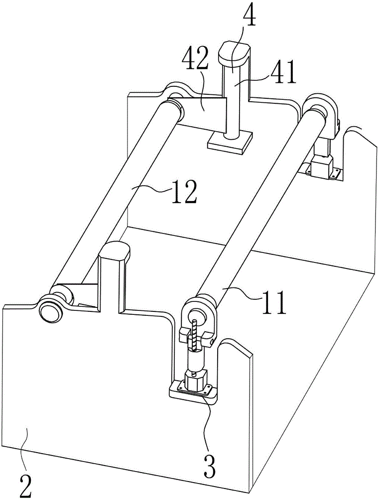 Deviation correcting device of cutting machine