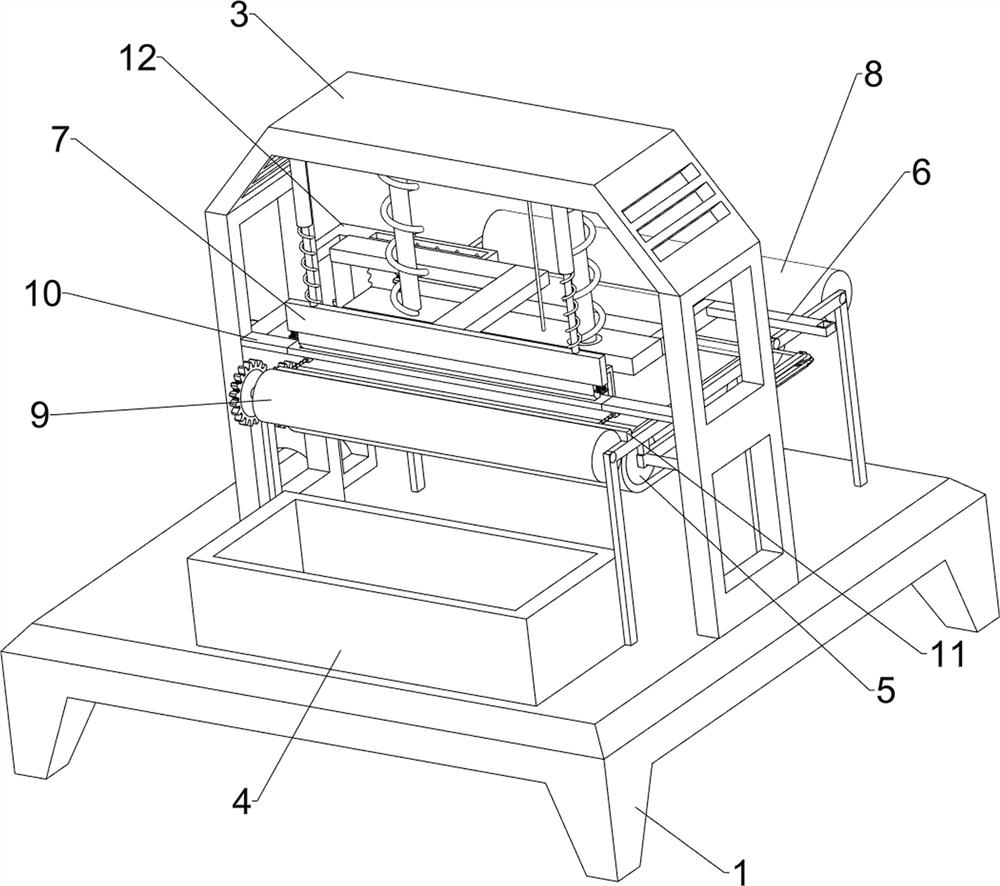 A kind of paper printing equipment for advertising media