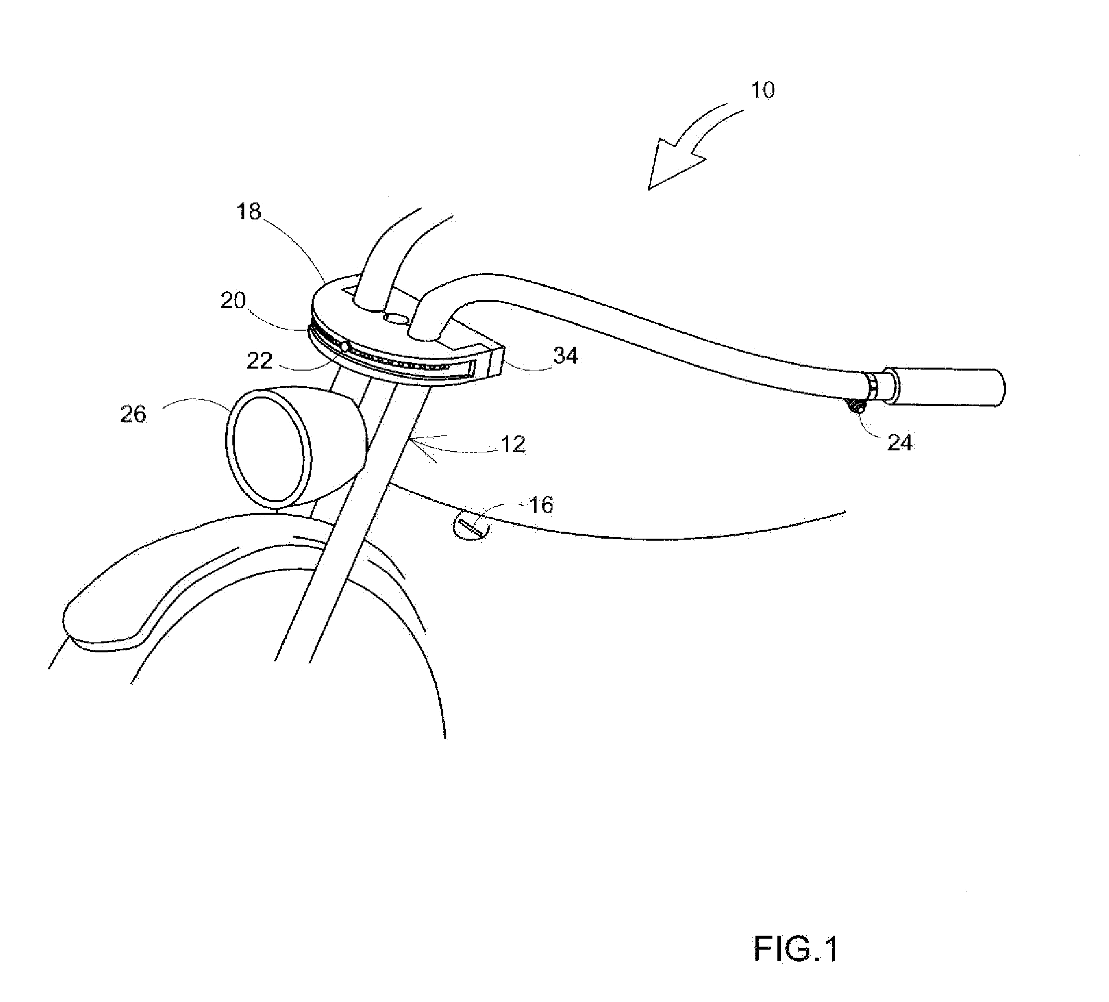 Motorcycle safety system with incorporated camera and video recording