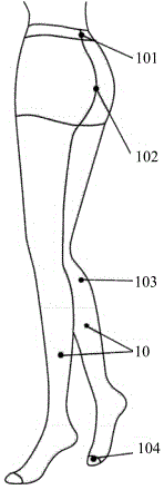 Composite snagging-resisting wear-resisting stretch yarn and silk stockings utilizing same