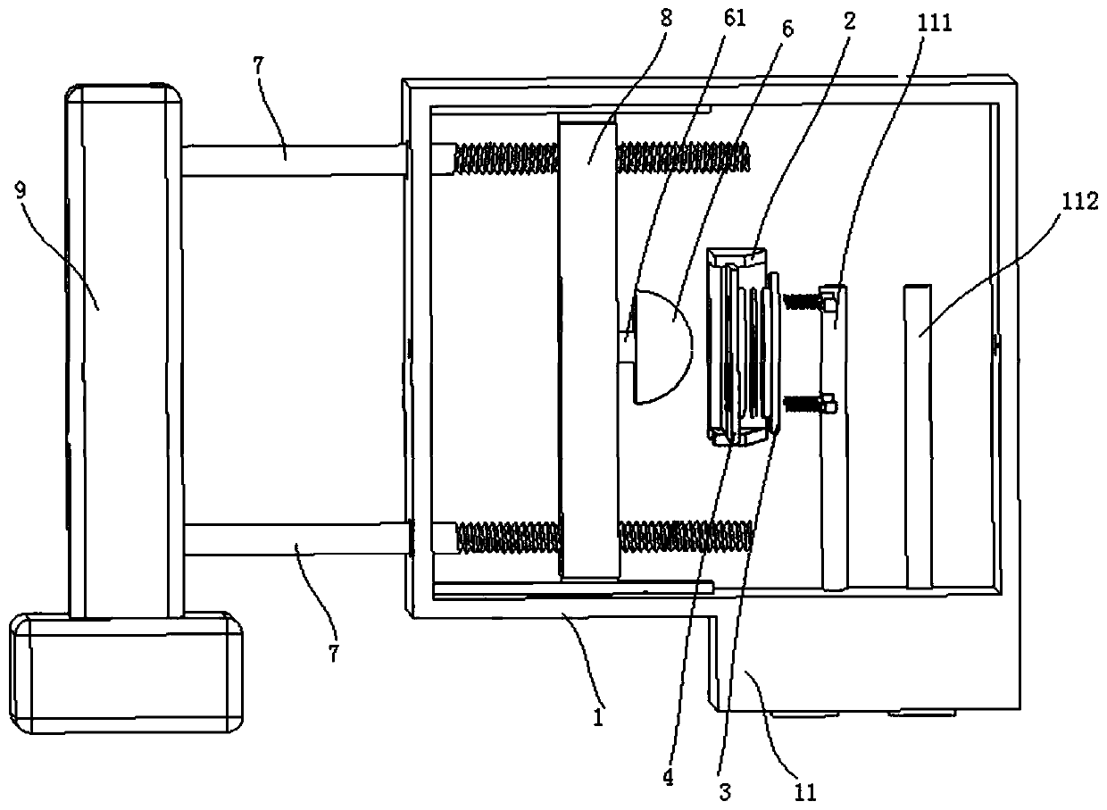 Sample stretching device for in-situ infrared spectroscopic analysis