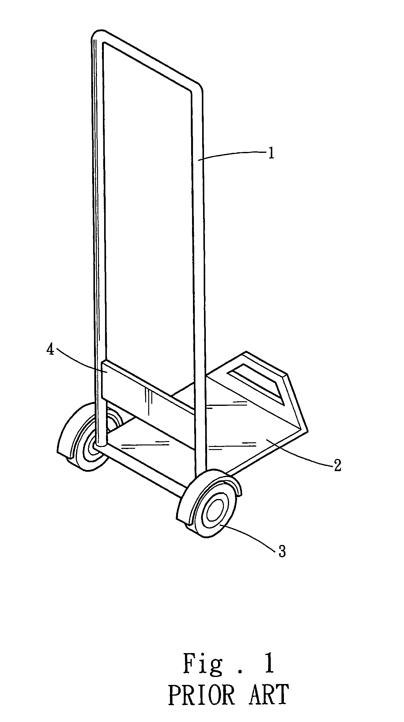 Folding anchor structure for foldable hand trucks