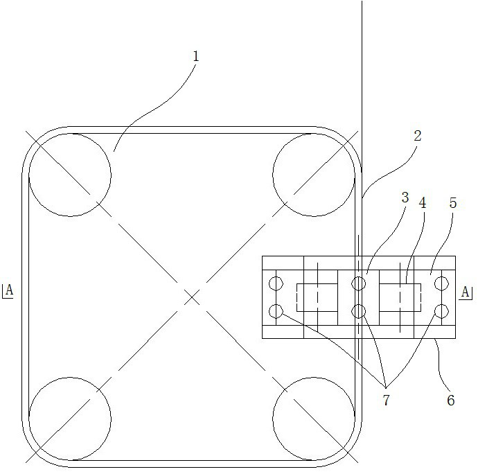 Single-core optical fiber winding gummed paper pasting method