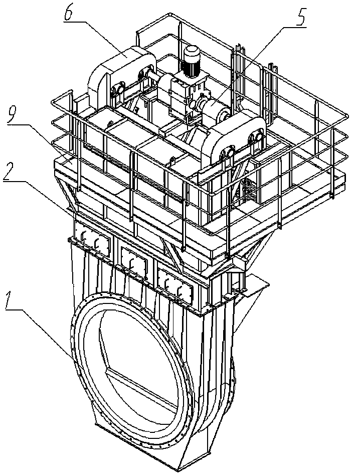 Electric gate valve