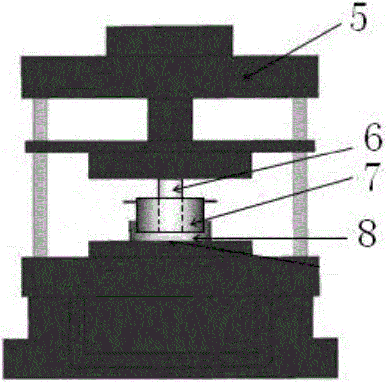 Liquid extraction device and liquid extraction method for low water-binder ratio concrete