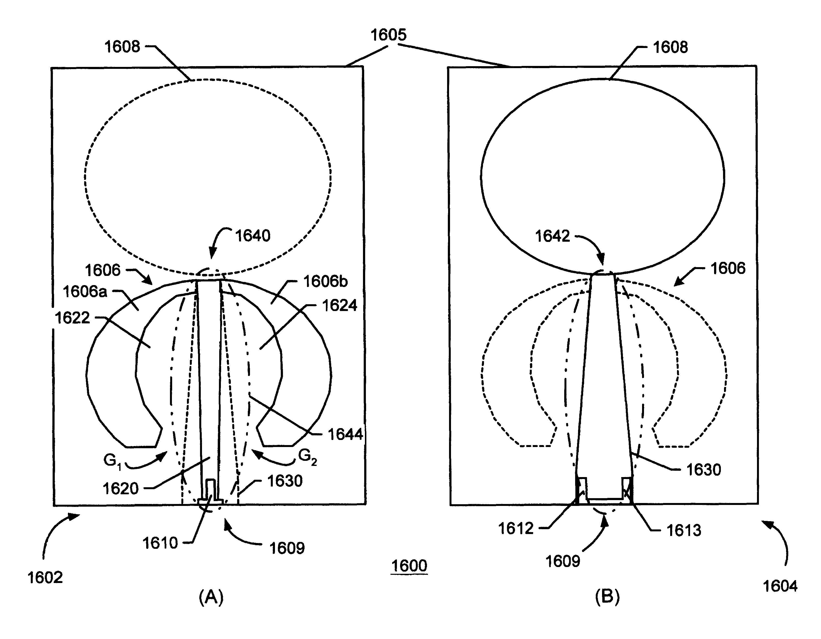 Apparatus for establishing signal coupling between a signal line and an antenna structure
