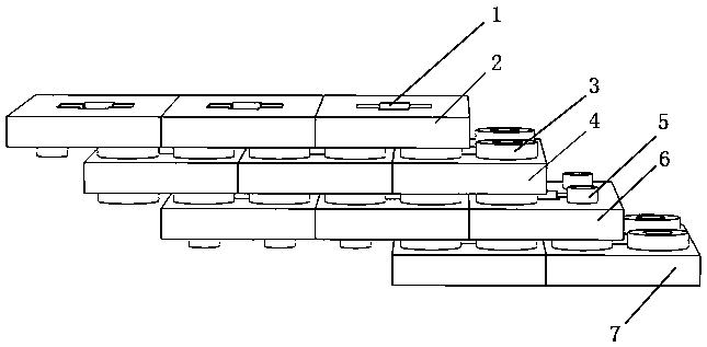 A prefabricated coastal anti-wave dike