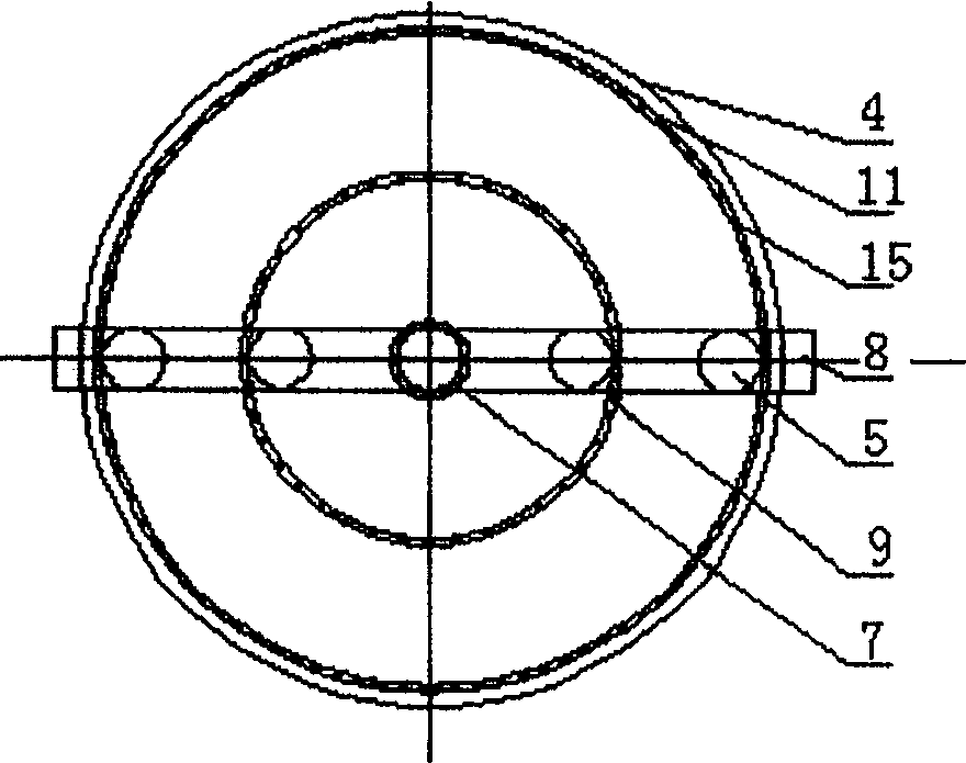 Permanent-magnet gyratory agitation device