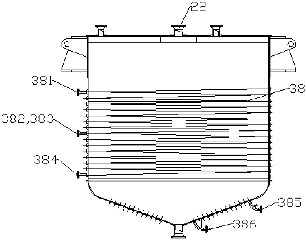 Production process and system for preparation of automobile urea solution from industrial urea