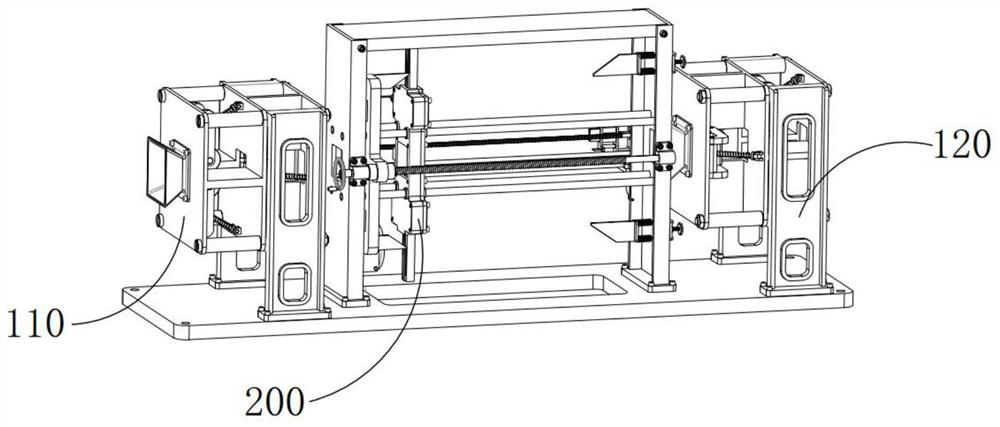 Fixed-length intermittent advance processing technology of construction steel pipe