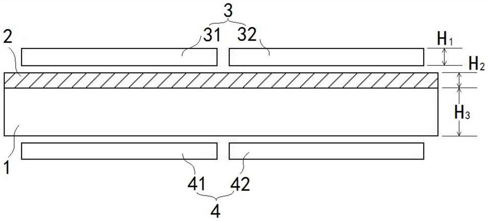 Electric control polarization modulator based on NbSe2-metal multilayer structure