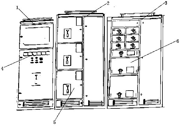 A gcs type low voltage withdrawable switchgear