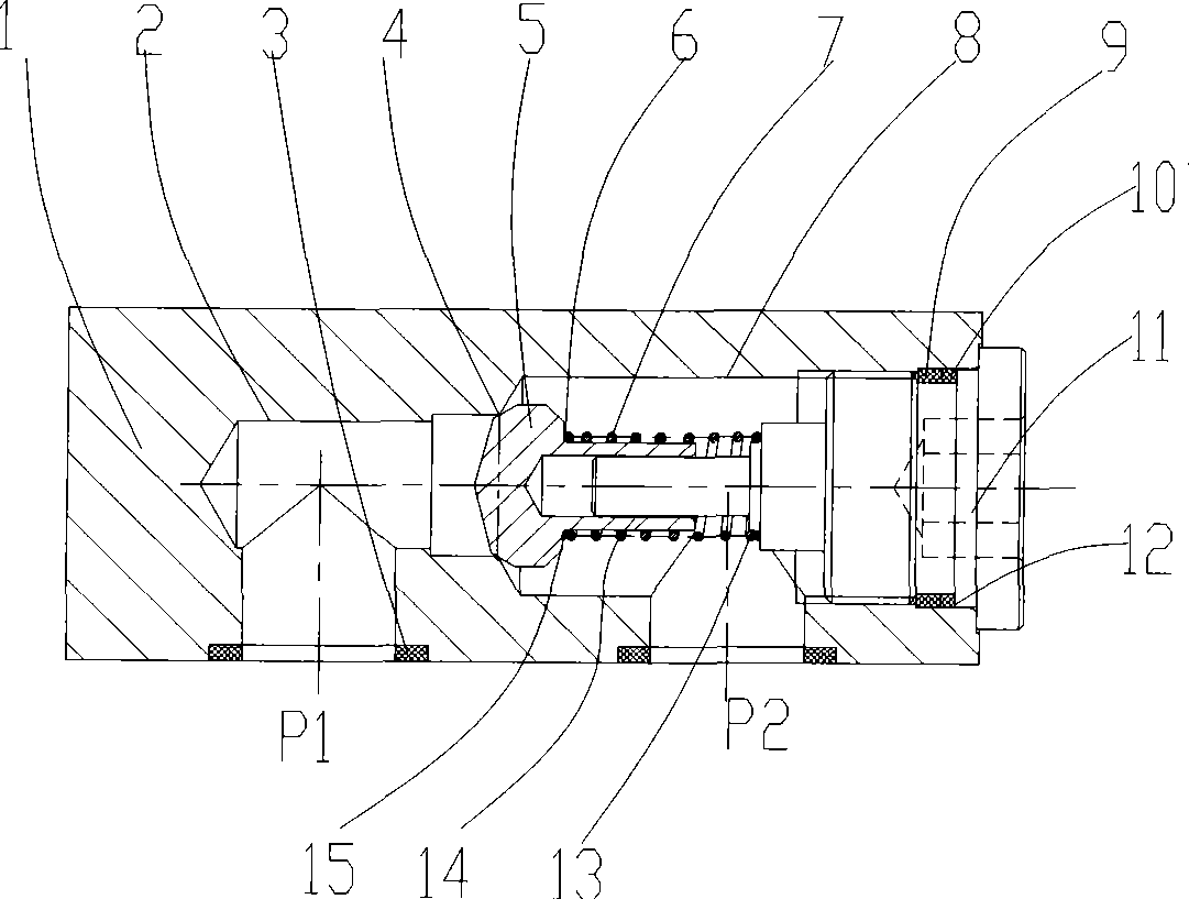 Plate-type non-return valve