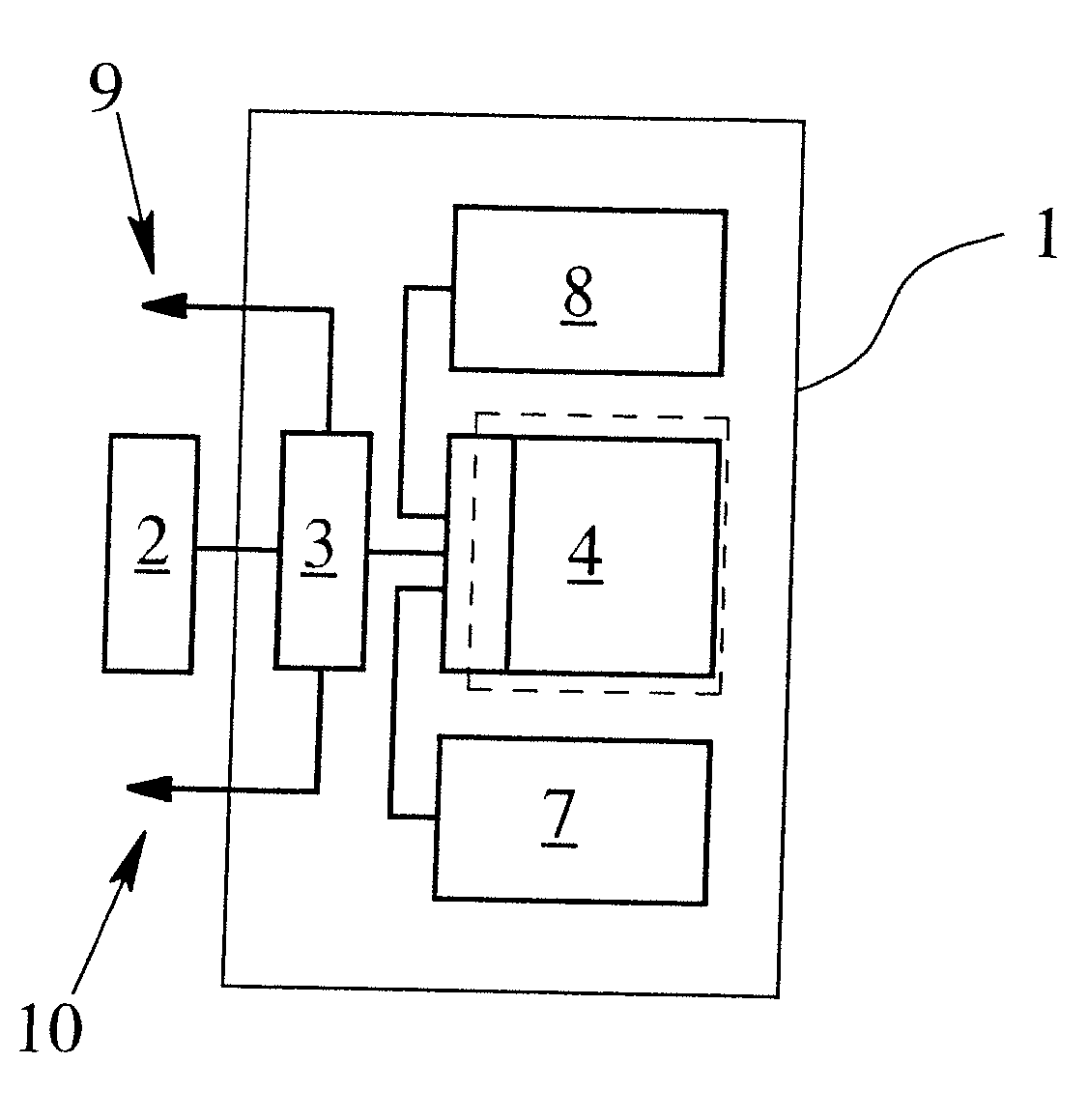 Non-intrinsically safely supplied measurement device