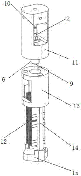 Scanning tunneling microscope design structure using motor-scanning head separation technique