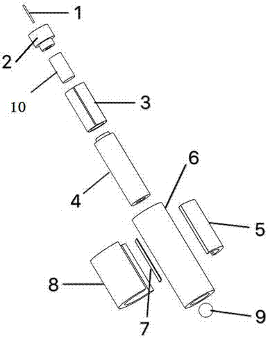 Scanning tunneling microscope design structure using motor-scanning head separation technique