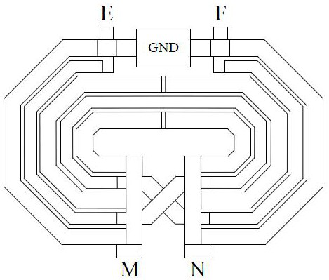 Radio frequency power amplifier based on transformer matching network