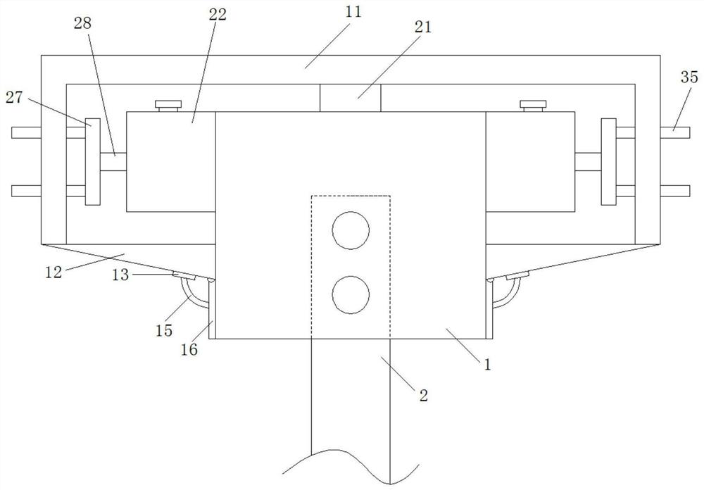 Anti-seismic device for building structure