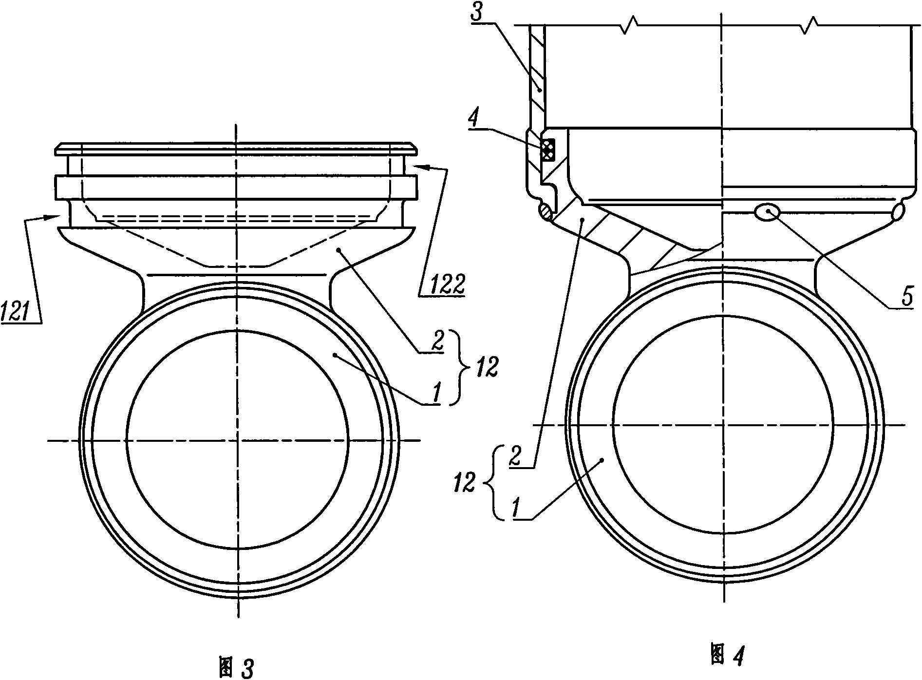 Outer cylinder barrel of shock absorber