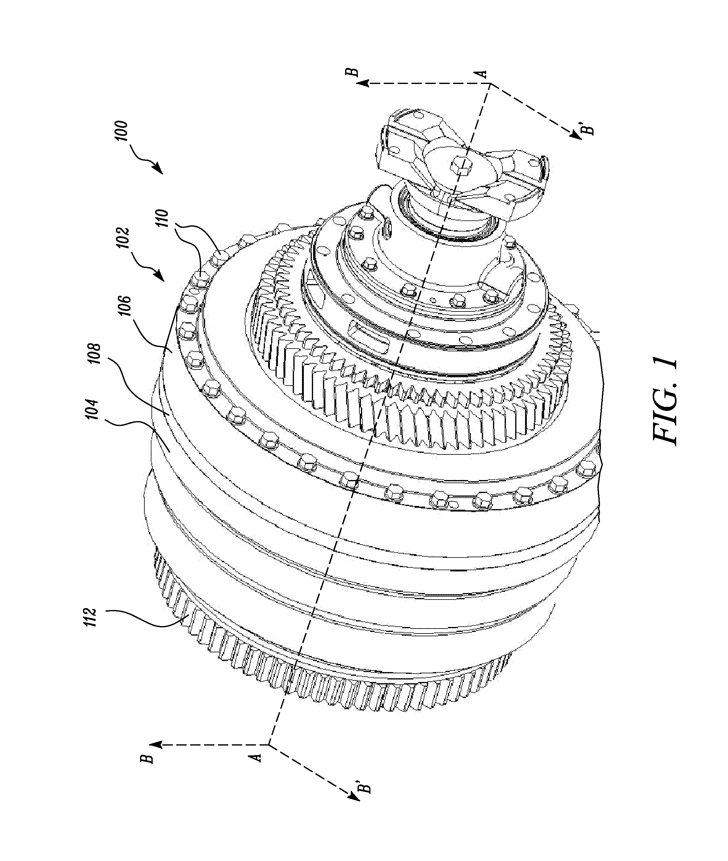 Torque converter and a method for cooling a clutch assembly of the torque converter