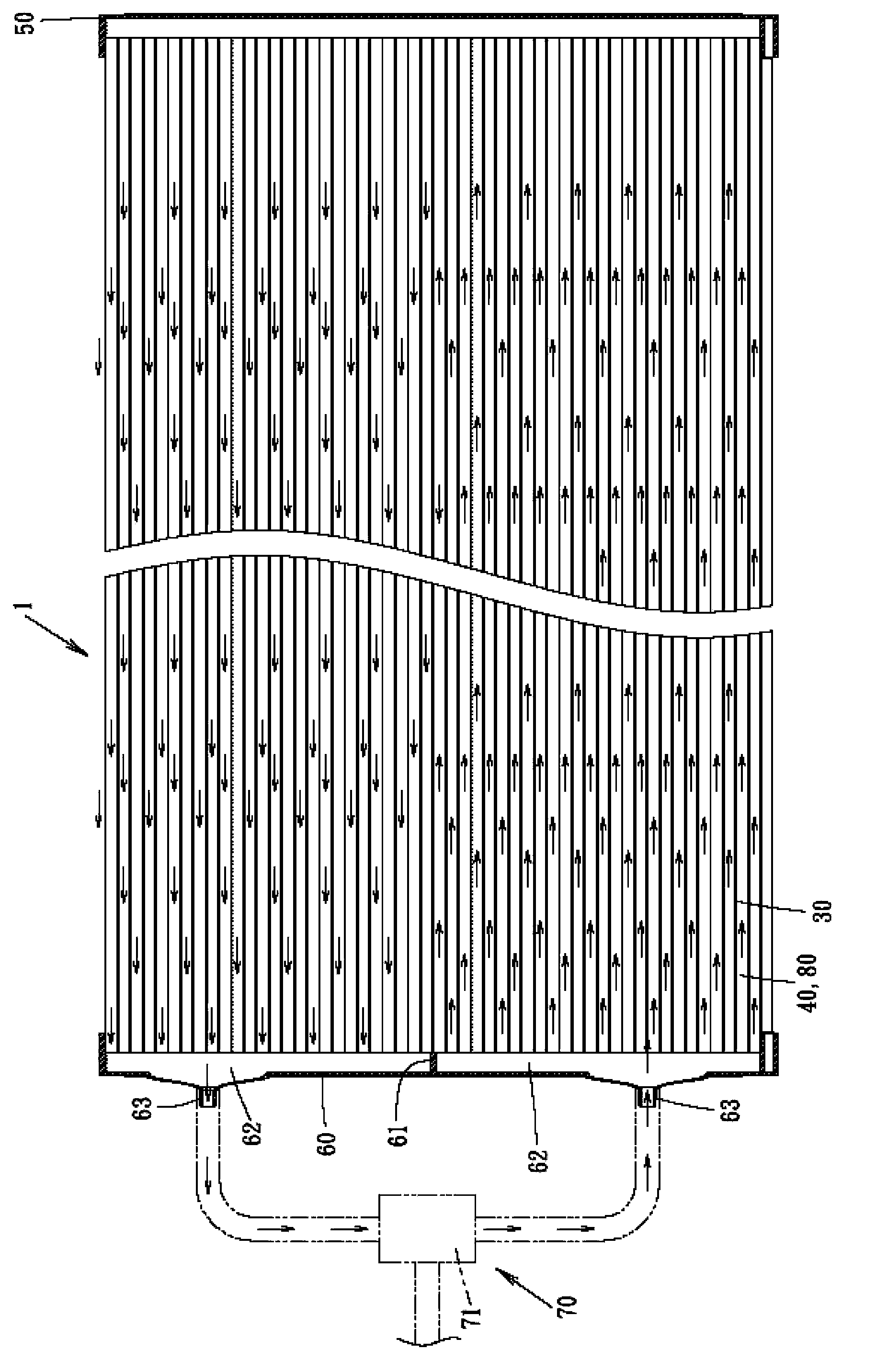 Hollow sun shielding plate