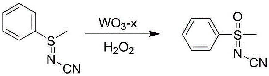 Method for oxidizing sulfilimine into sulfoximide