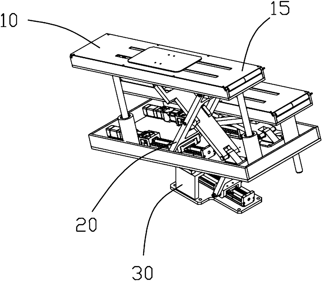 Auxiliary pedal structure and standing balancing training device