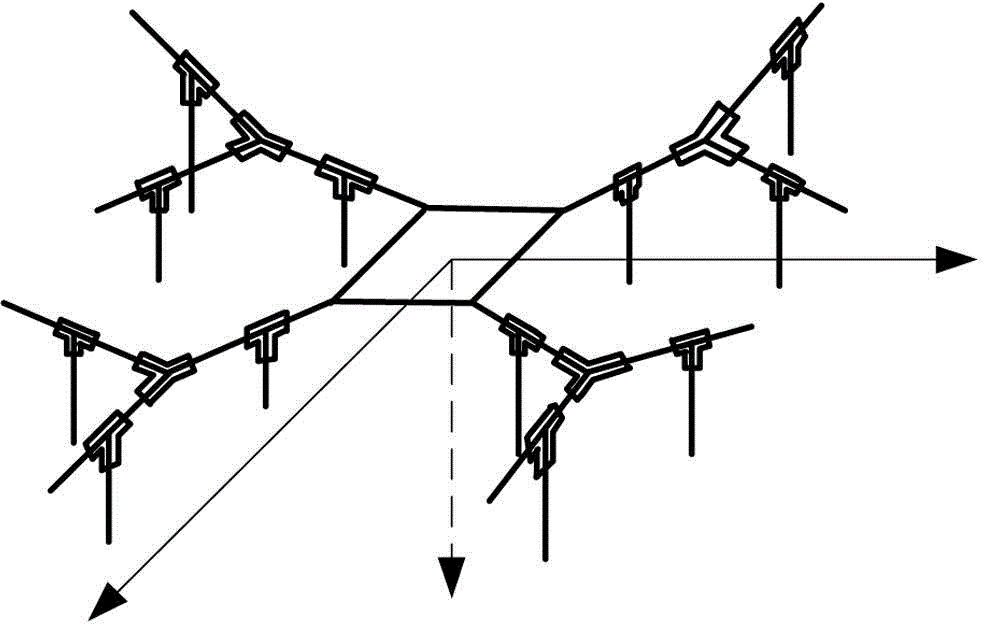 Hollow aluminum alloy tube grounding device capable of being assembled