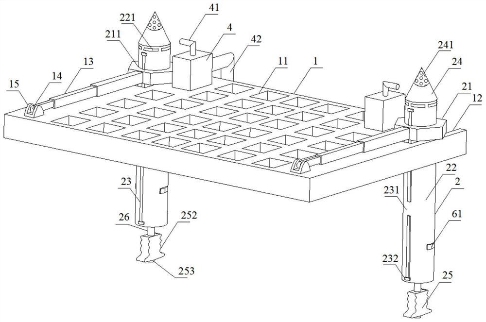 Ecological vegetation planting equipment for river ecological restoration and treatment