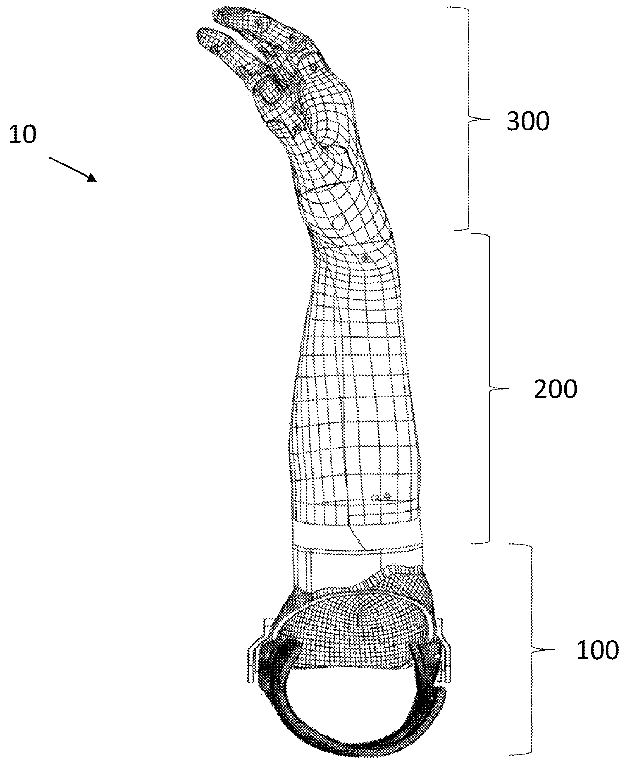 Prosthetic Arm With Adaptive Grip