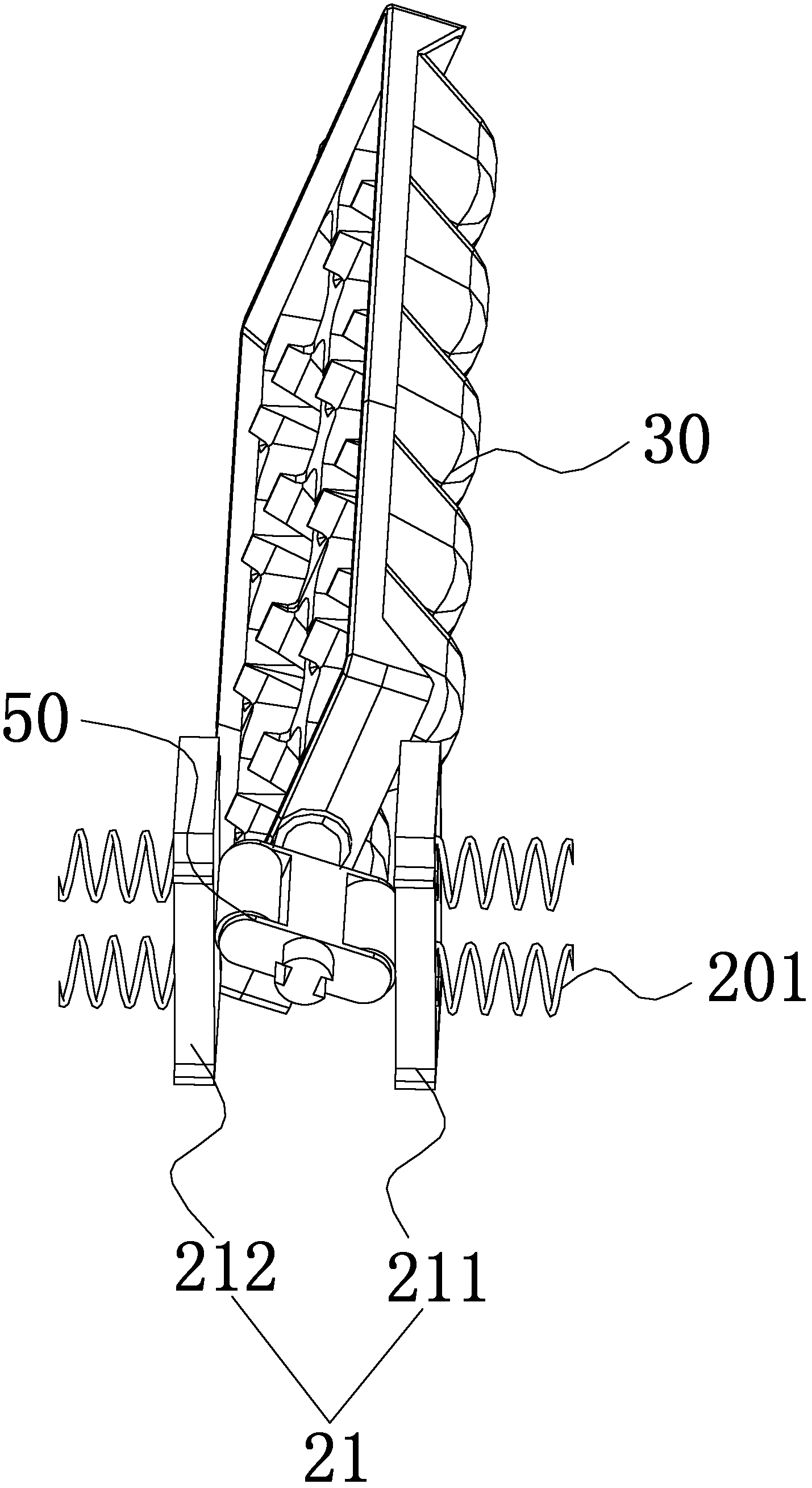 Ice making device and refrigerator with same