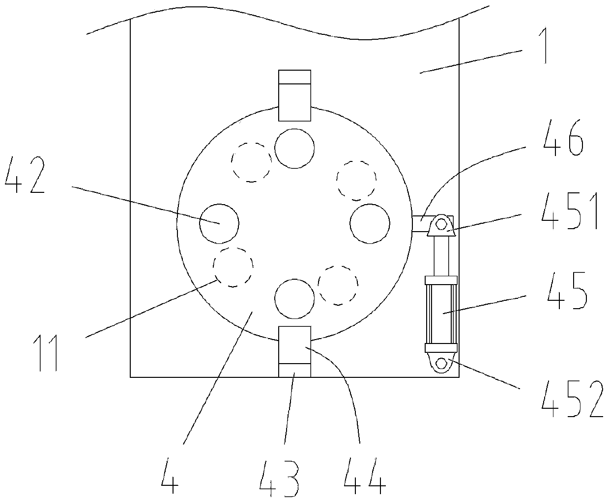 Positive pressure explosion-proof control cabinet