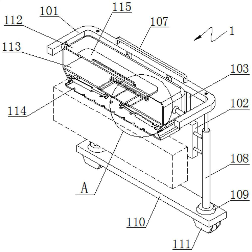 Measurement and control system for large-area cross-section flow field measurement based on body light source