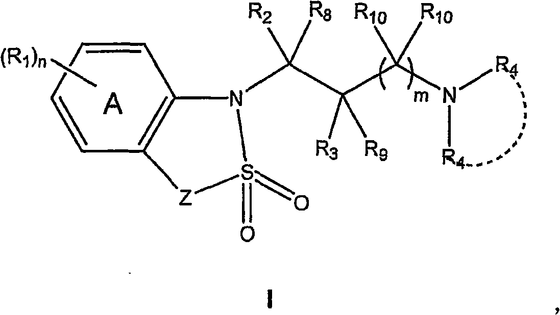 Benzothiadiazolyphenylalkylamine derivatives for use in the treatment of conditions ameliorated by monoamine reuptake