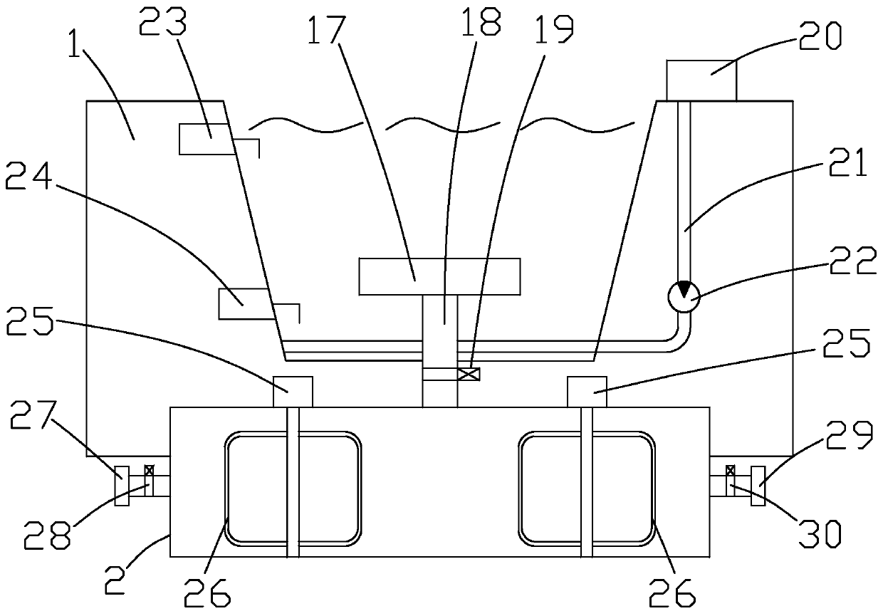 An intelligent urban rainwater regulation and storage system and its construction method