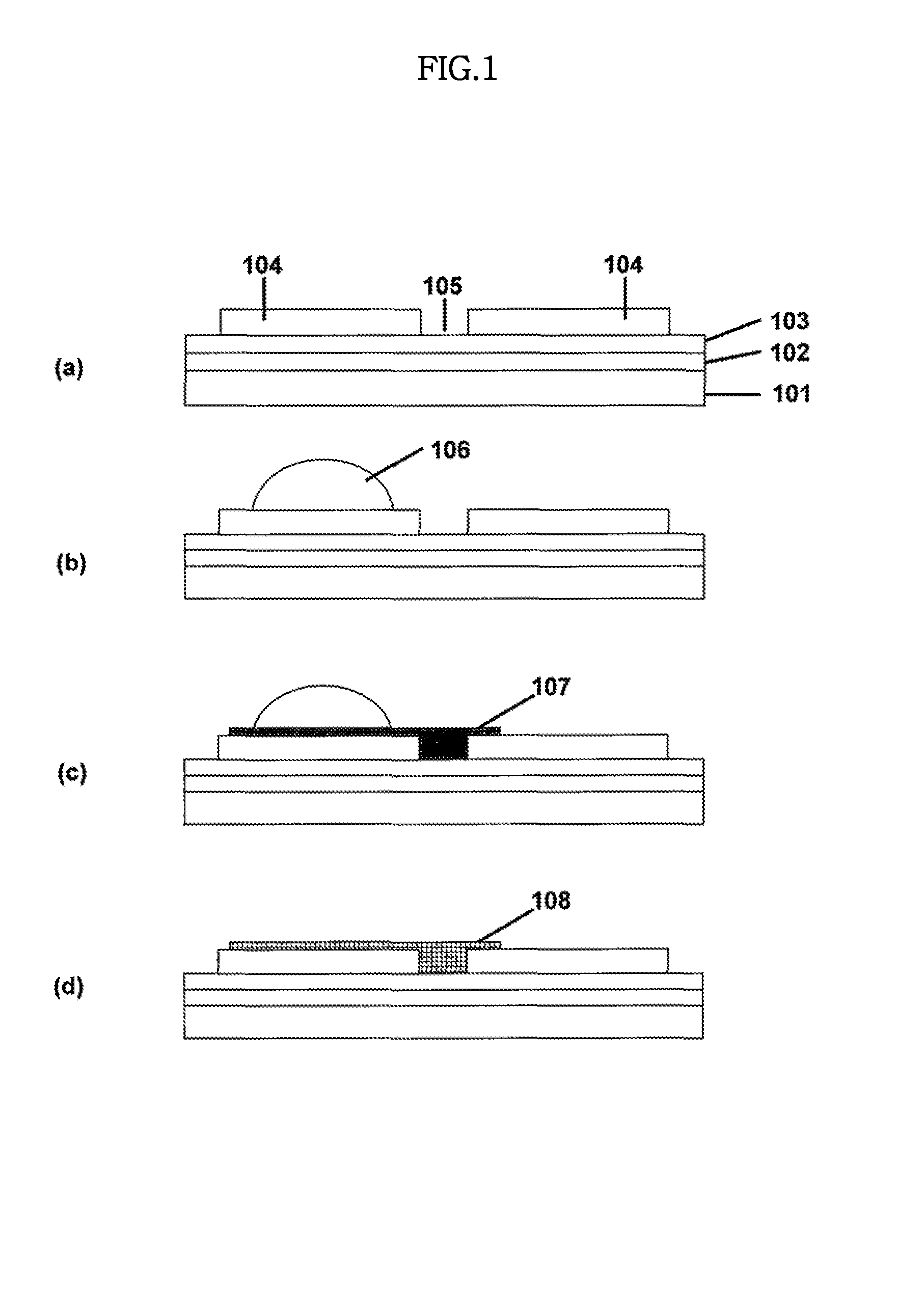 Forming active channel regions using enhanced drop-cast printing