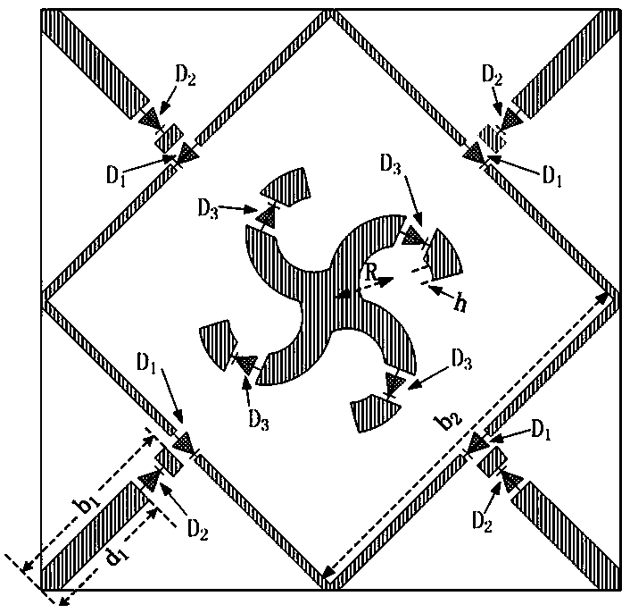 A three-band switchable metamaterial absorber/reflector