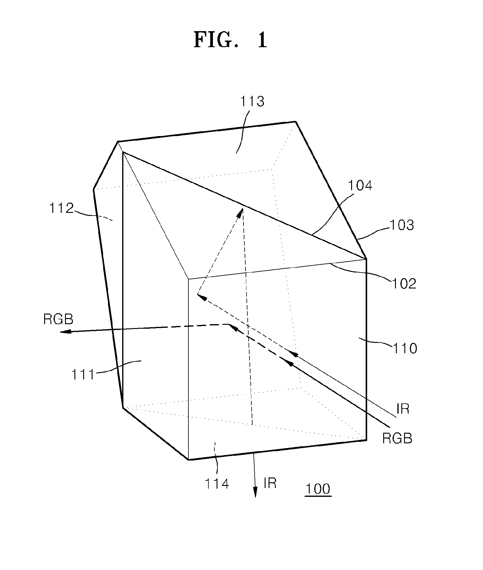 Beam splitter for 3D camera, and 3D image acquisition apparatus employing the beam splitter