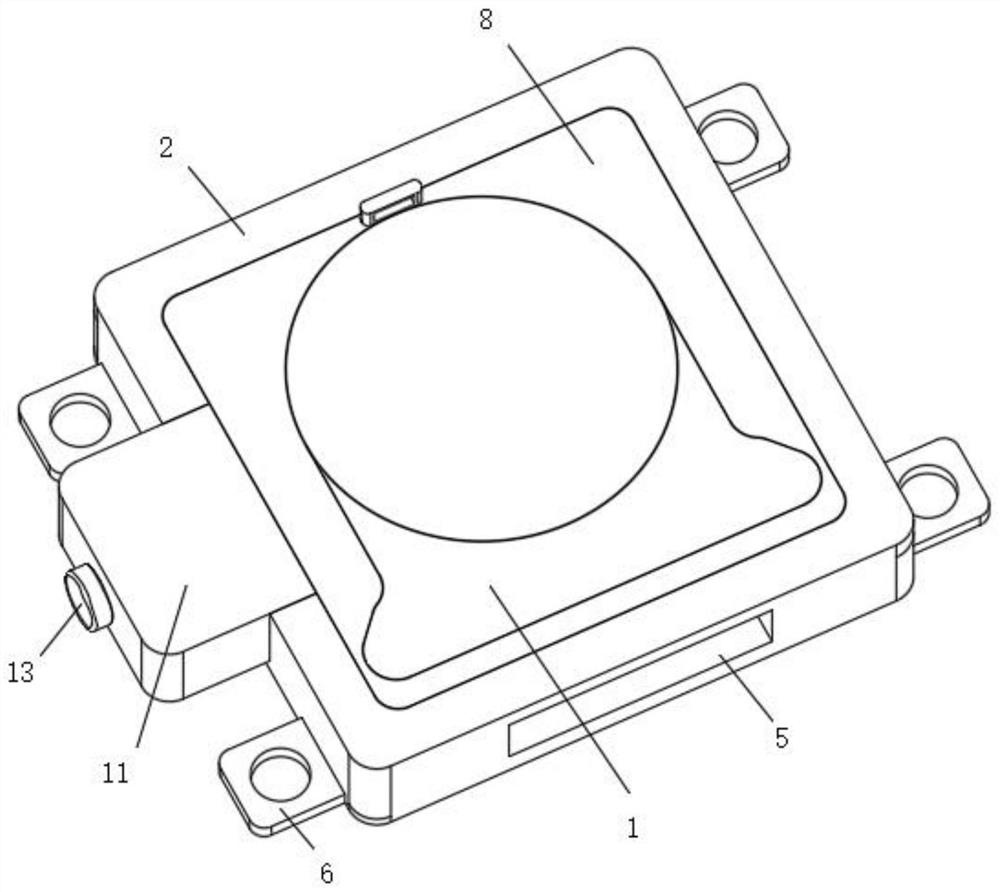 Electronic tag wireless data transmission current sensor