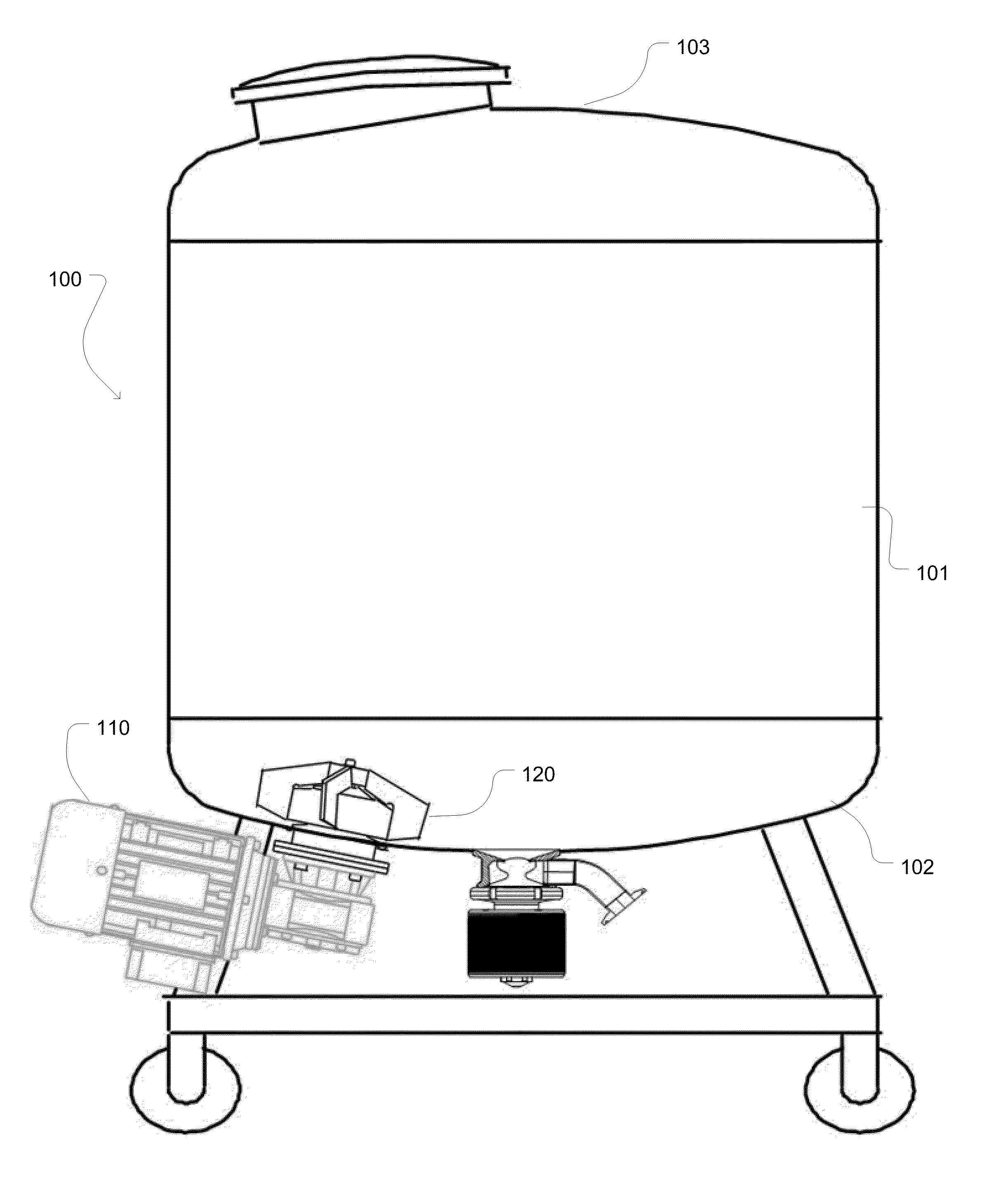 Method for scaling mixing operations