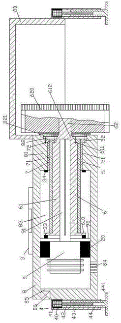 A road construction device that utilizes an exhaust fan to fan heat efficiently