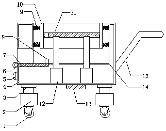 Food transporting device for restaurant