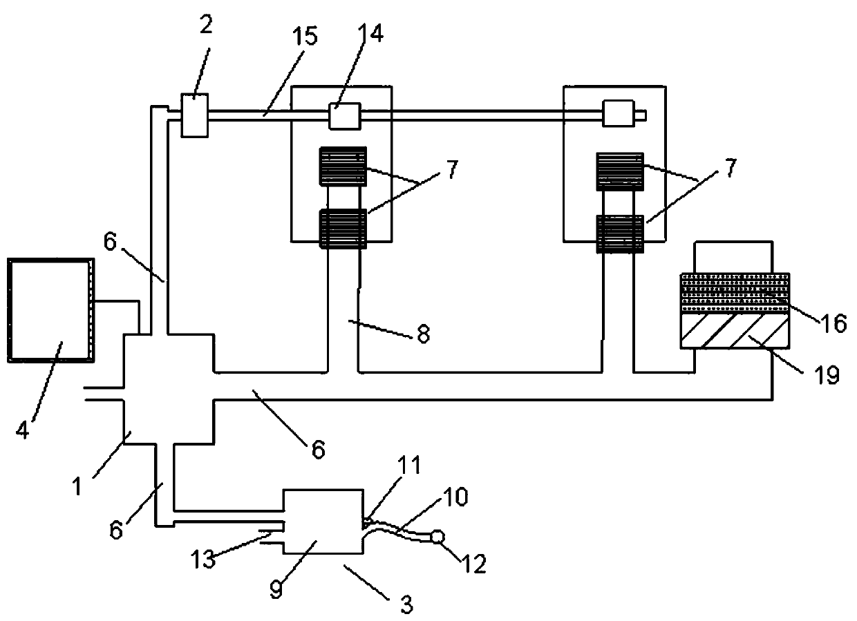 Space deodorization system for garbage transfer station