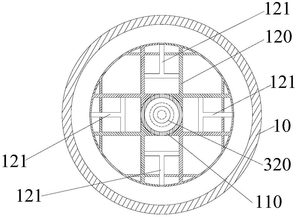 Equipment for removing sediment inside small-diameter pipe piles and its application method