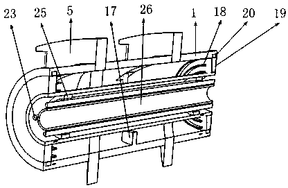 Arc-shaped foundation piling device for municipal engineering