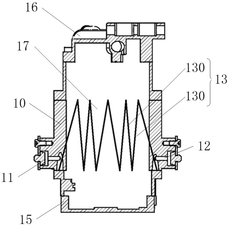 Refrigeration compressor shell, refrigeration compressor and refrigeration system