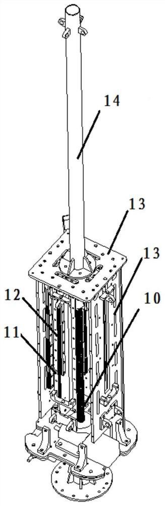 A Rotating Logarithmic Periodic Antenna with Automatic Expansion and Retraction