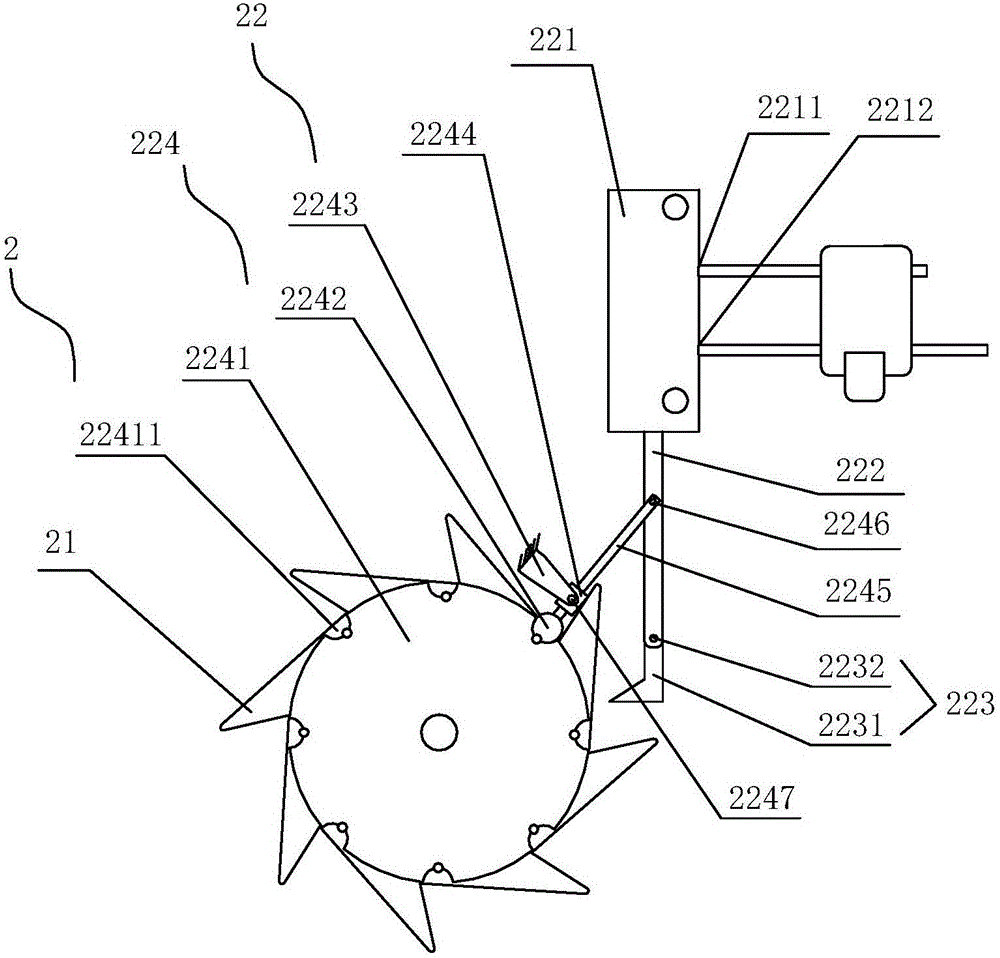 Bamboo hat-type tool magazine tool changer and control method thereof